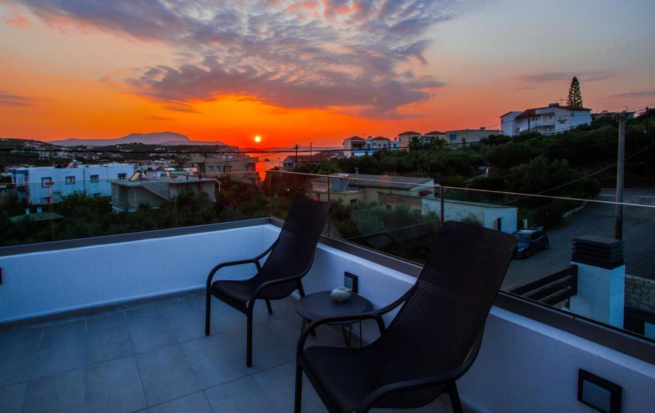 Avrilia Seaside Villa Heated Pool Almirida Eksteriør bilde