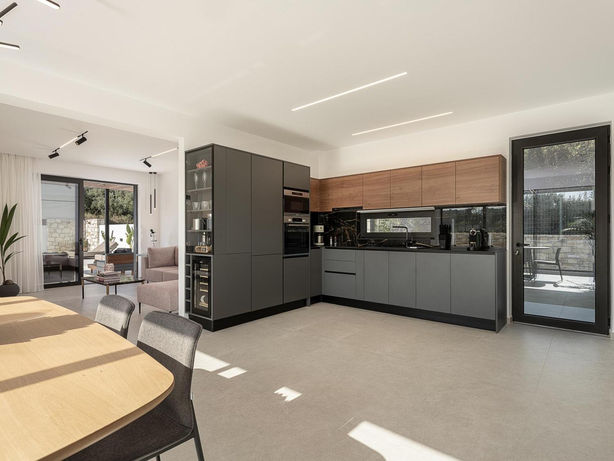 Avrilia Seaside Villa Heated Pool Almirida Eksteriør bilde