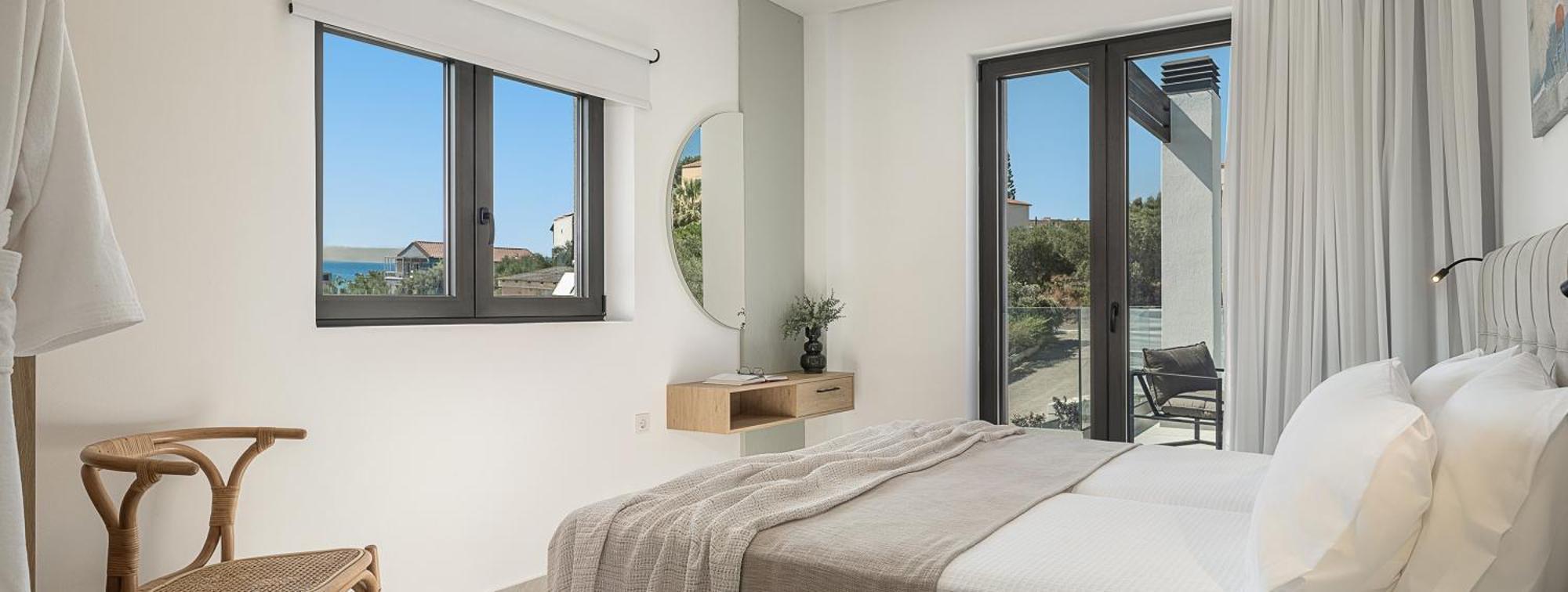 Avrilia Seaside Villa Heated Pool Almirida Eksteriør bilde