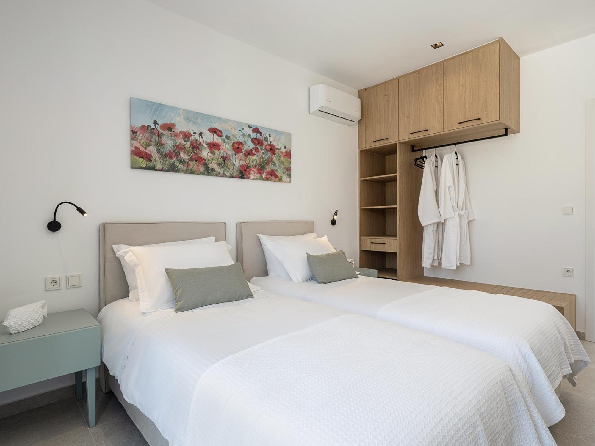 Avrilia Seaside Villa Heated Pool Almirida Eksteriør bilde